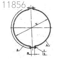 Фланец опорный 1ФО-18 805 мм