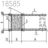 Крепления трубопроводов ККЖ11-140-5 Т-ММ-08-2009-10