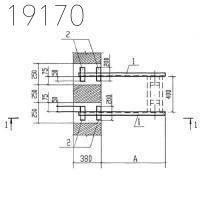 Крепления трубопроводов КСК3-80-50 Т-ММ-08-2009-3