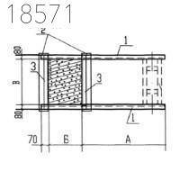 Крепления трубопроводов ККЖ10-120-13 Т-ММ-08-2009-10