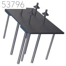 Закладная деталь МИ3-3 3.400-6/76 2шт 60мм