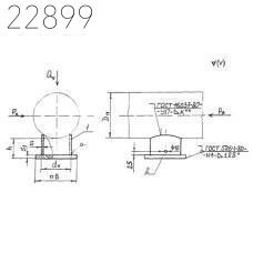 Опора вертикальных трубопроводов тип 1020-ВП-А2 ОСТ 36-146-88