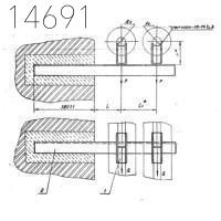 Опора А14Б 419.000 СБ 50 мм