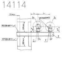 Опора А14Б 370.000-23 СБ 100 мм
