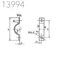 Опора А14Б 361.000-14 СБ 100х50 мм