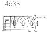 Опора А14Б 410.000-05 СБ 80 мм