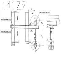 Опора А14Б 372.000-50 СБ 1230 мм