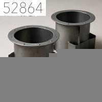 Стакан C2 1.494-24 выпуск 2/90 720х5х600 мм Ст20 общепромышленный п/п для ВКО №6,3 и шахты 400 мм
