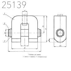 Вилки подвесок 36 мм ОСТ 24.125.102-01